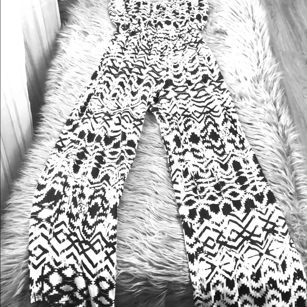 Black & White Sheek Jumpsuit